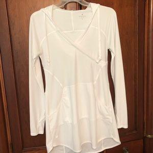 Athleta beach hoodie cover up Coverup S